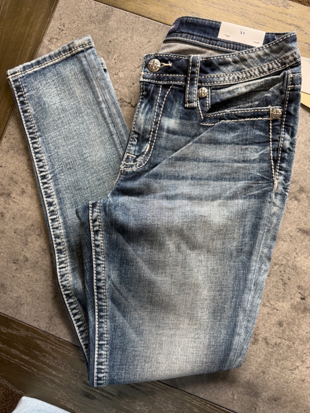 NWT MISS ME MID RISE SKINNY 31x30 - Picture 3 of 3